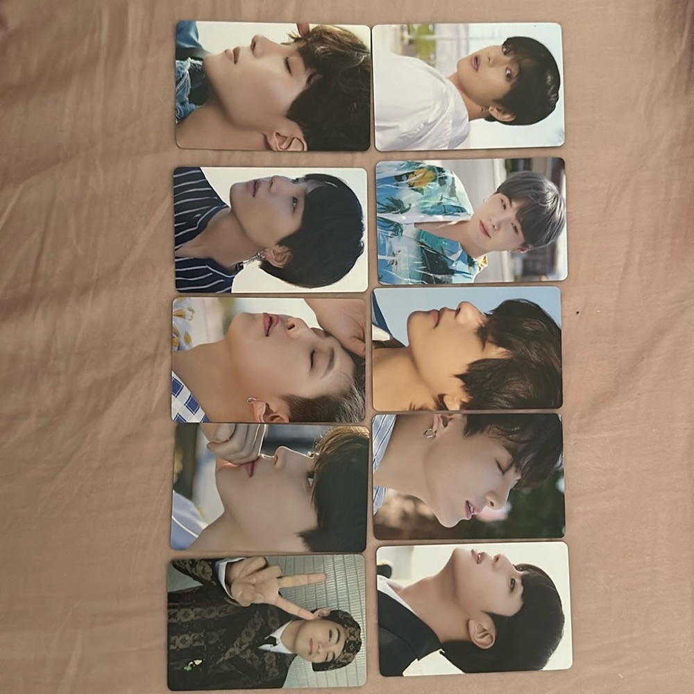 BTS PHOTO CARDS $5 for each photo cards or 10 for $20